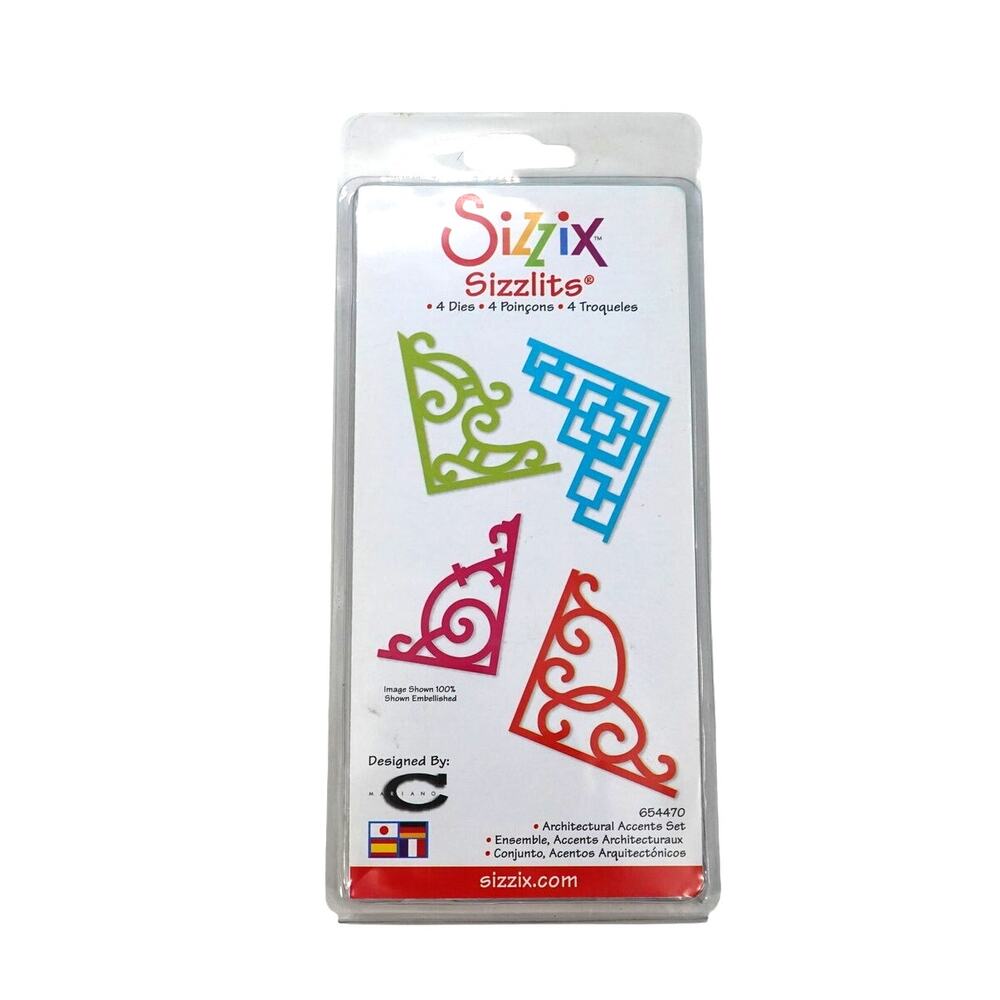 Sizzix Sizzlit Architectural Accents Set 654470